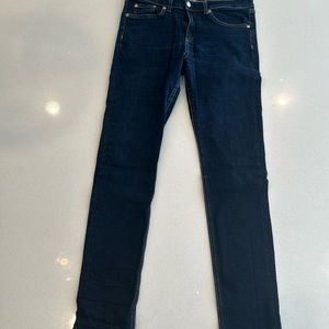 rag & bone high rise skinny jeans, size 32